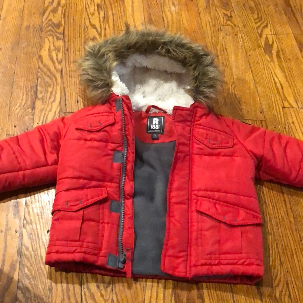Gently used warm winter coat, 12 month